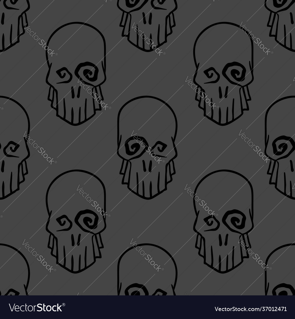 Halloween celebration seamless pattern