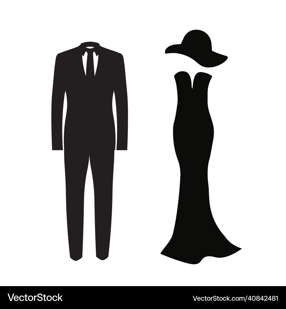 Man and woman icon Royalty Free Vector Image - VectorStock