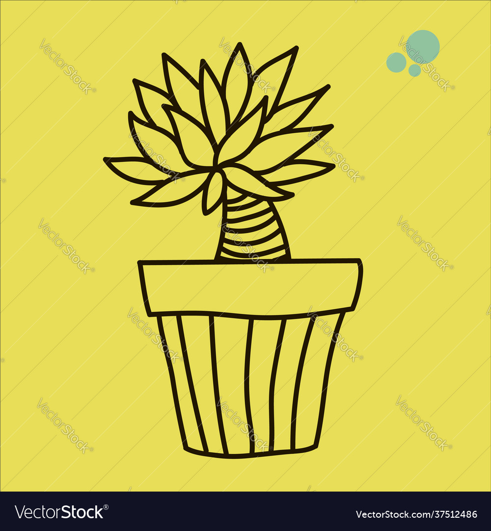 Domestic plant icon