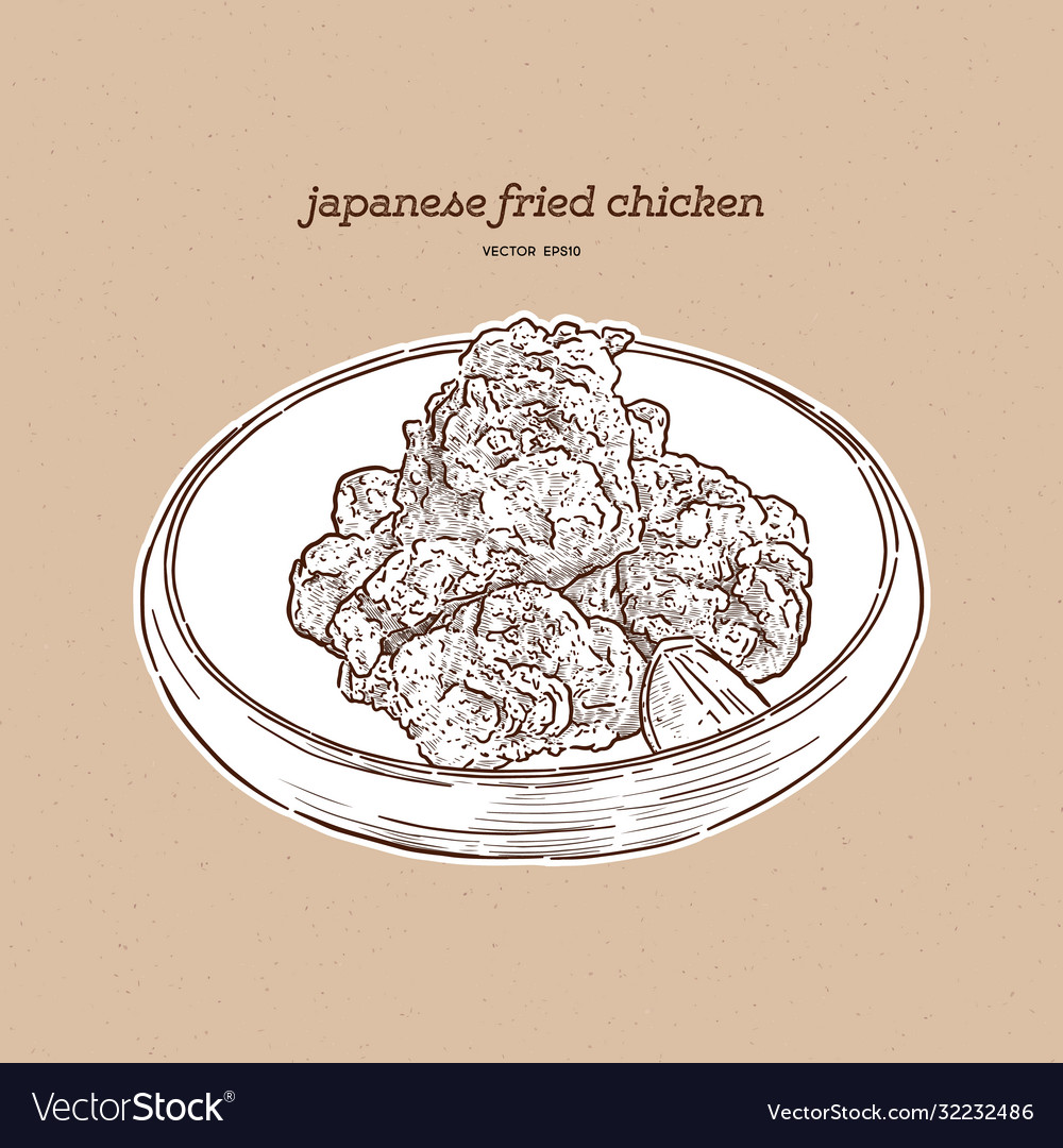 Japanese foodkaraagefried chicken