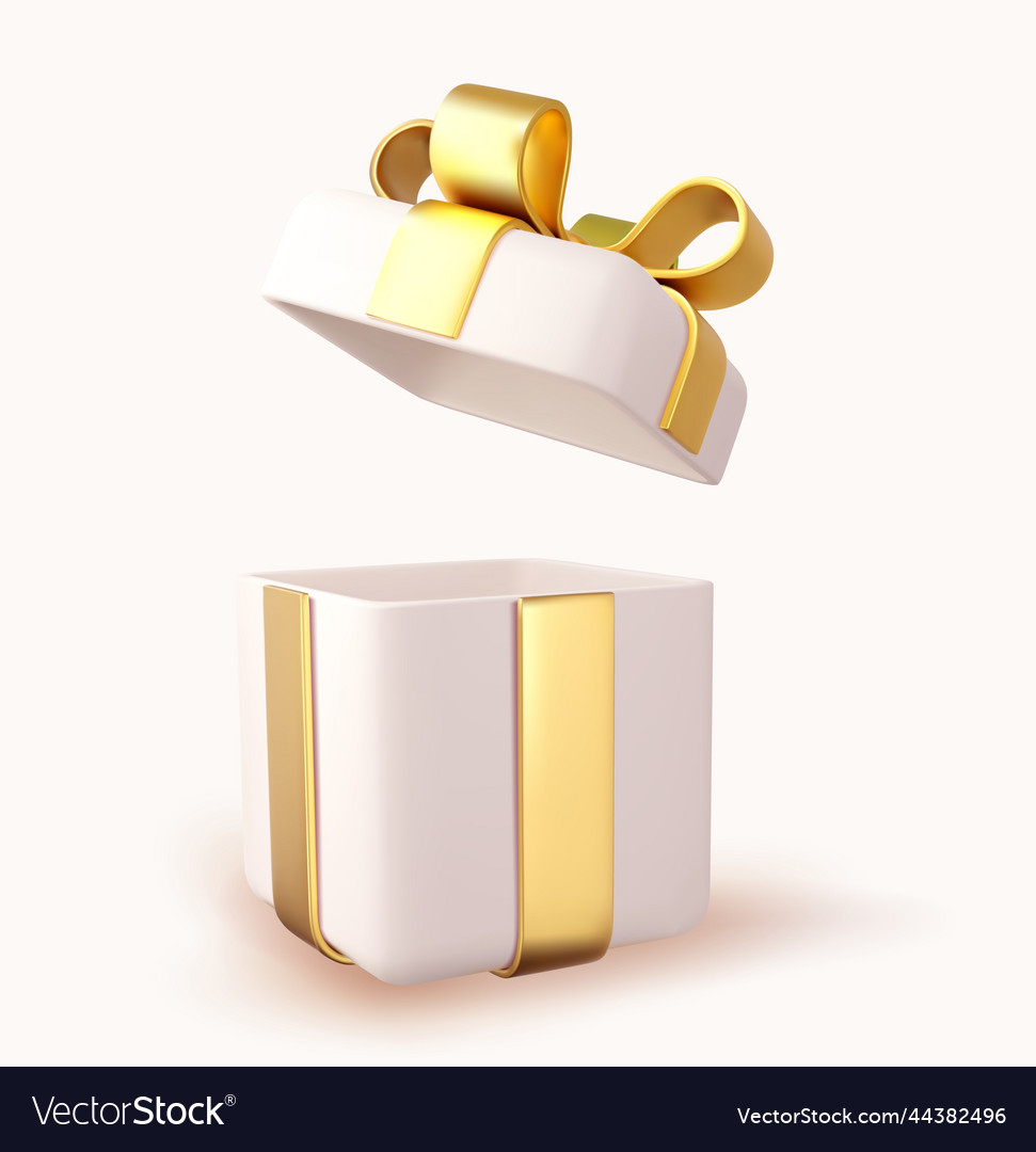 3d gifts box Royalty Free Vector Image - VectorStock