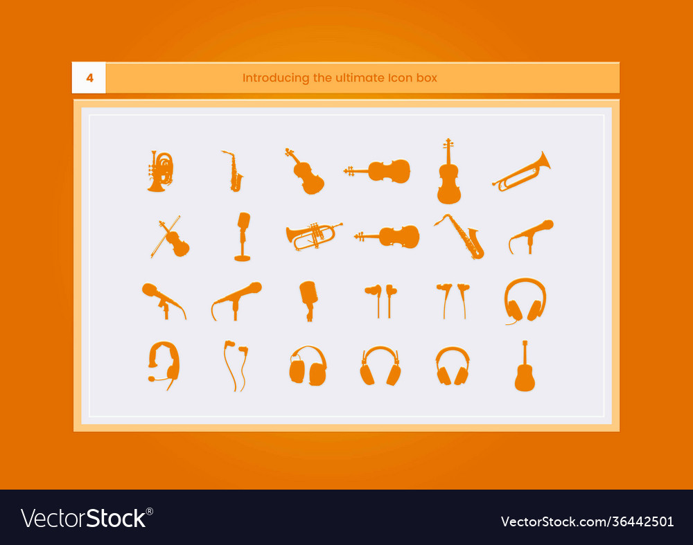 24 Music Instrument Designs Royalty Free Vector Image