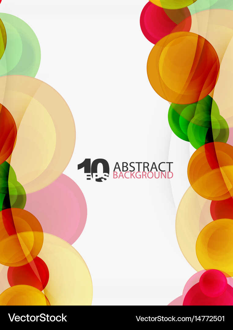 Circle background Royalty Free Vector Image - VectorStock