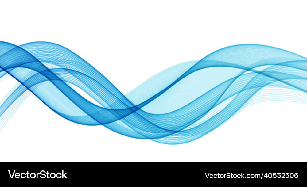 Abstract flowing wave lines background Royalty Free Vector