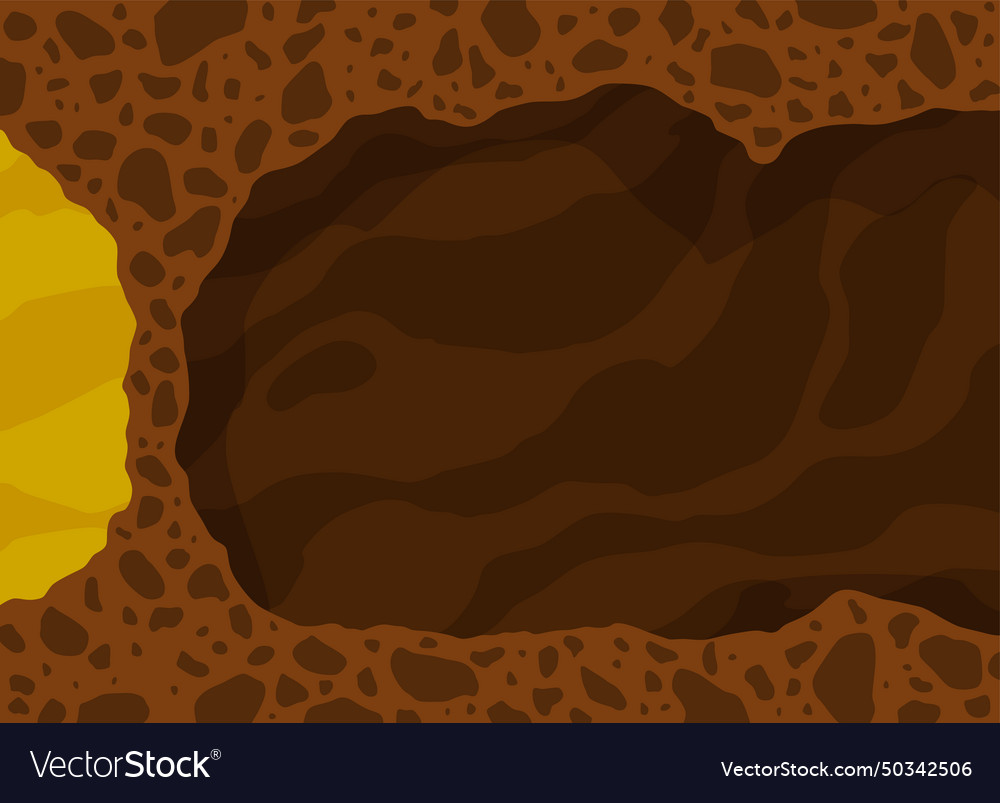 Businessman fail symbol dig caves in search Vector Image