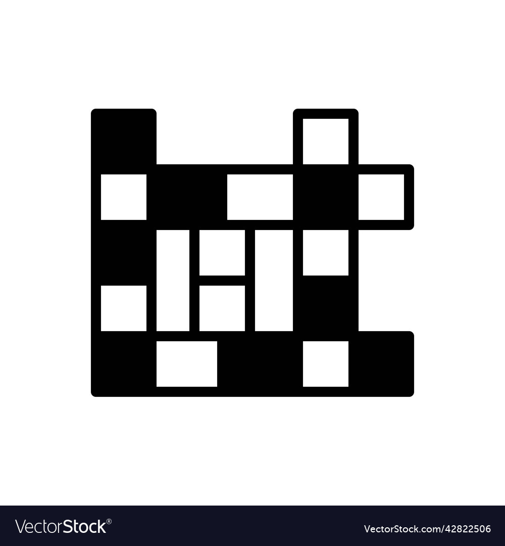 Crossword Royalty Free Vector Image Vectorstock Crossword Royalty Free Vector Image Vectorstock
