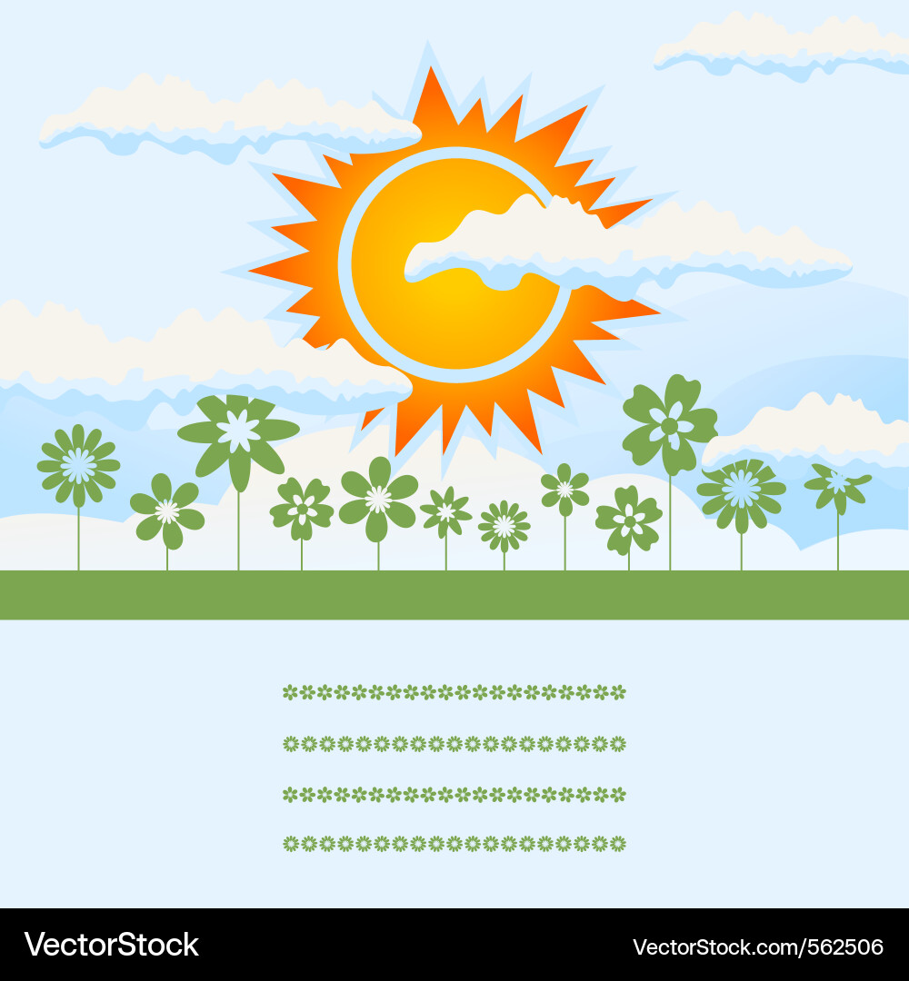 Vector Sun Rises Sun rise Royalty Free Vector Image - VectorStock