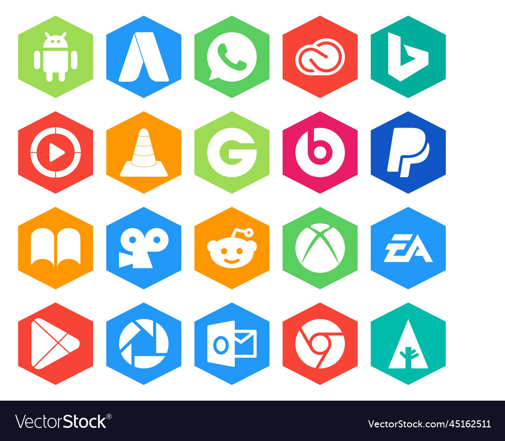 20 social media icon pack including reddit ibooks