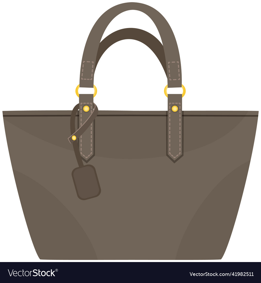 Cartoon Of Women Bag Icon Royalty Free Vector Image