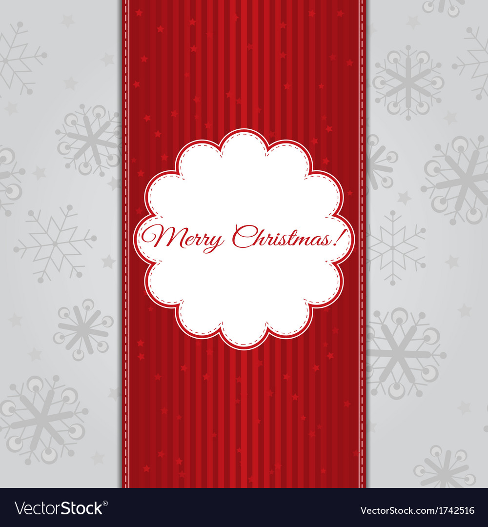 Decorative christmas background Royalty Free Vector Image