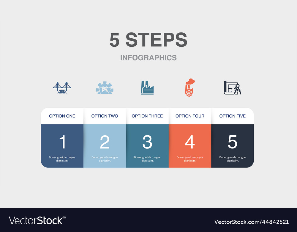 Infrastructure development plant industry Vector Image