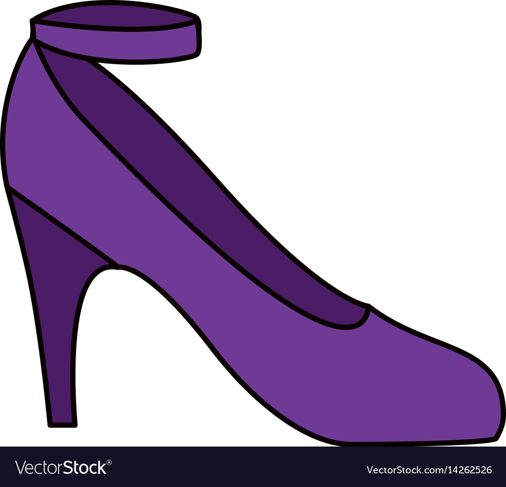 purple stiletto shoes