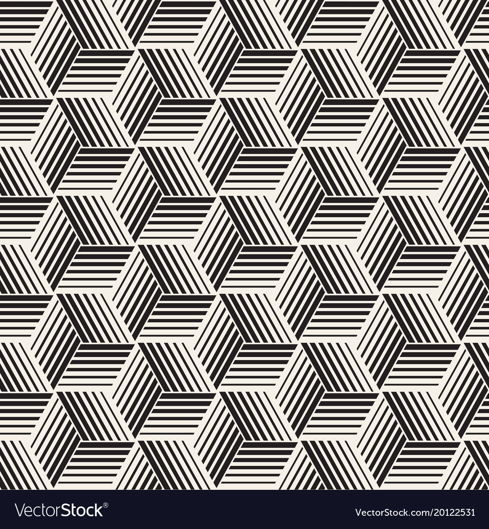 Seamless Pattern With Lines Lattice Royalty Free Vector