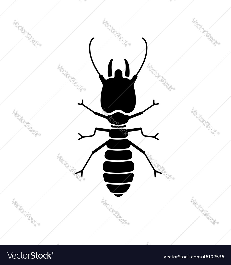 Termite icon Royalty Free Vector Image - VectorStock