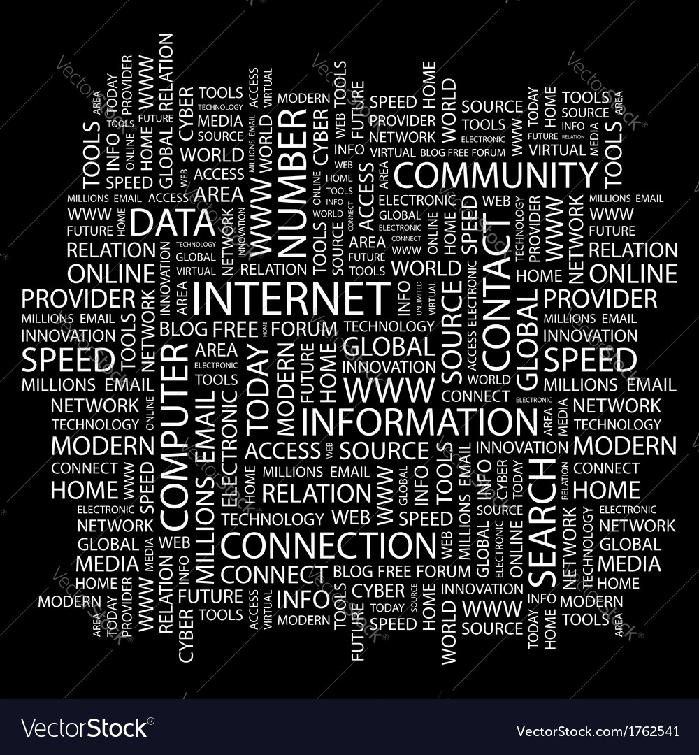 Internet Royalty Free Vector Image - VectorStock