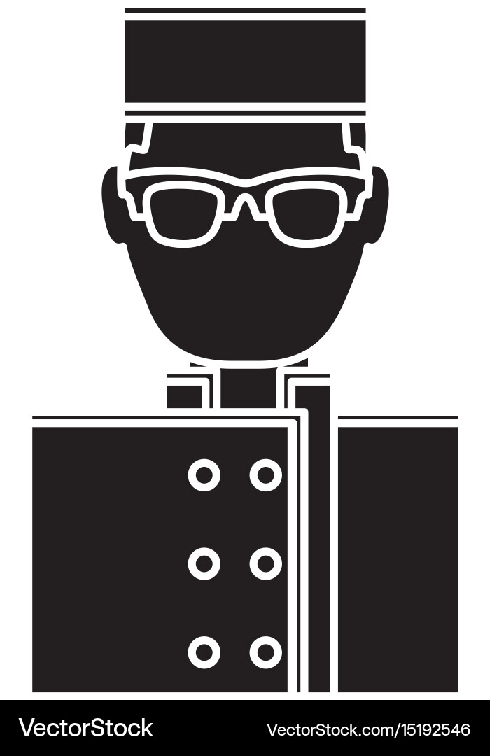 Bellboy man icon Royalty Free Vector Image - VectorStock