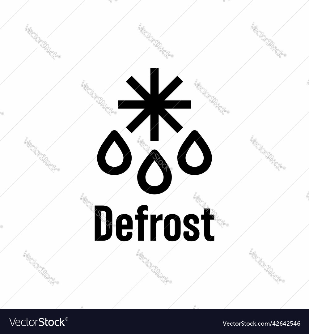 Defrost property information sign