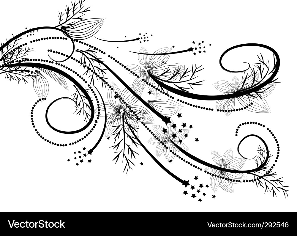 Leaf pattern Royalty Free Vector Image - VectorStock