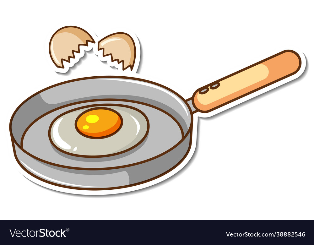 Fried egg Omelette Frying pan, fried egg transparent background PNG clipart