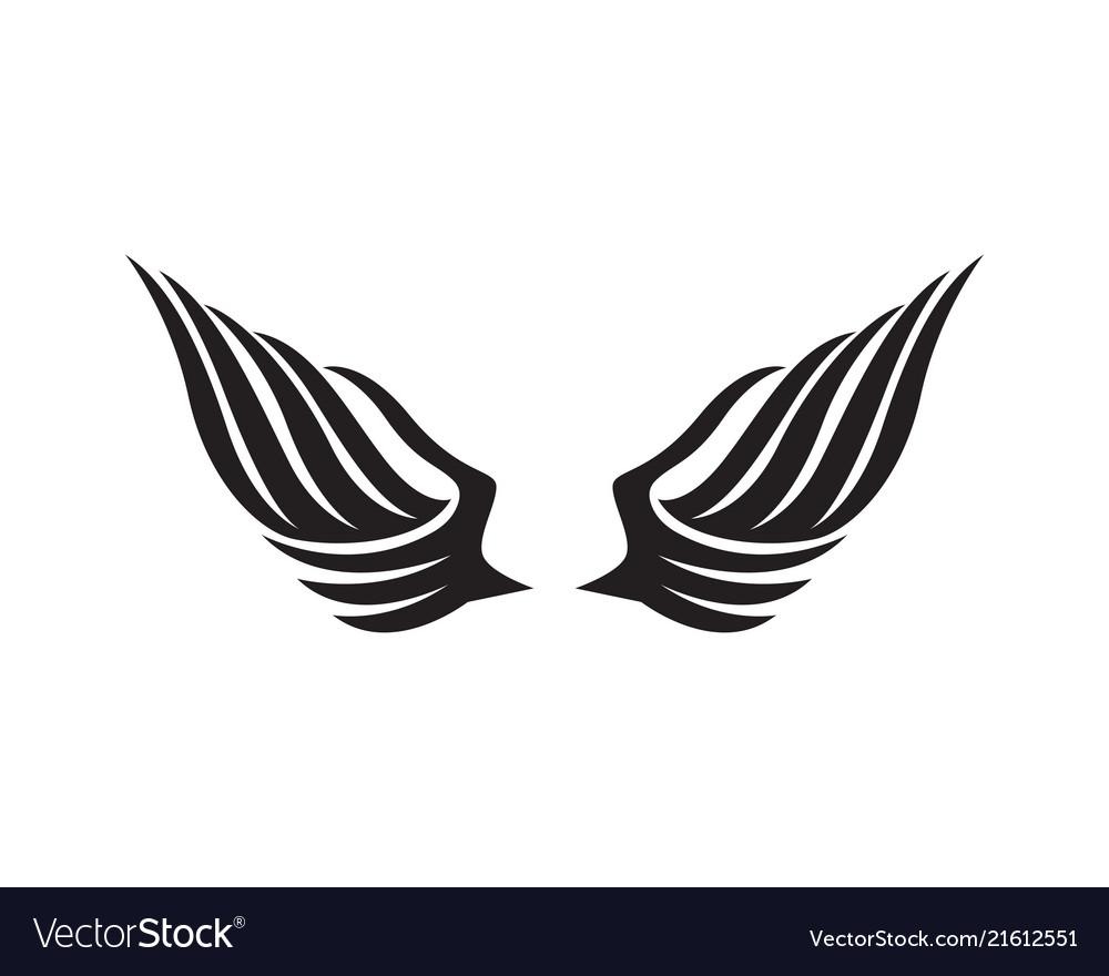 Eagle wing falcon logo and symbols template