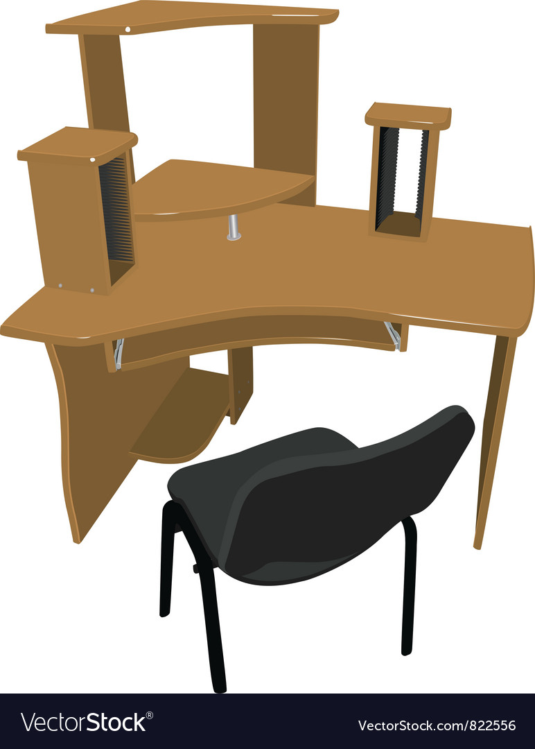 Chair and table for your computer