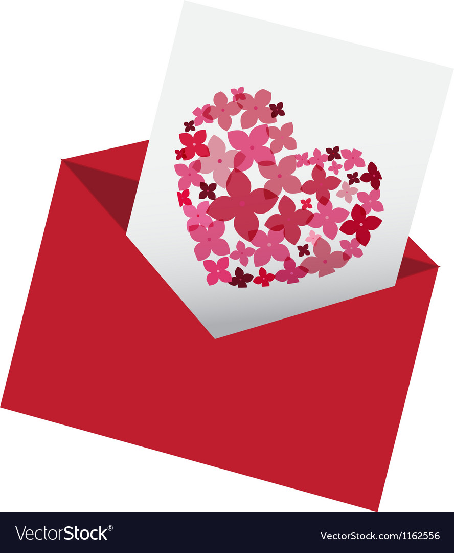 Envelop with love letter