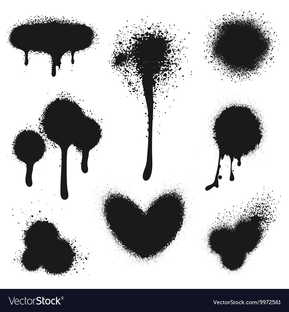 Spray paint set