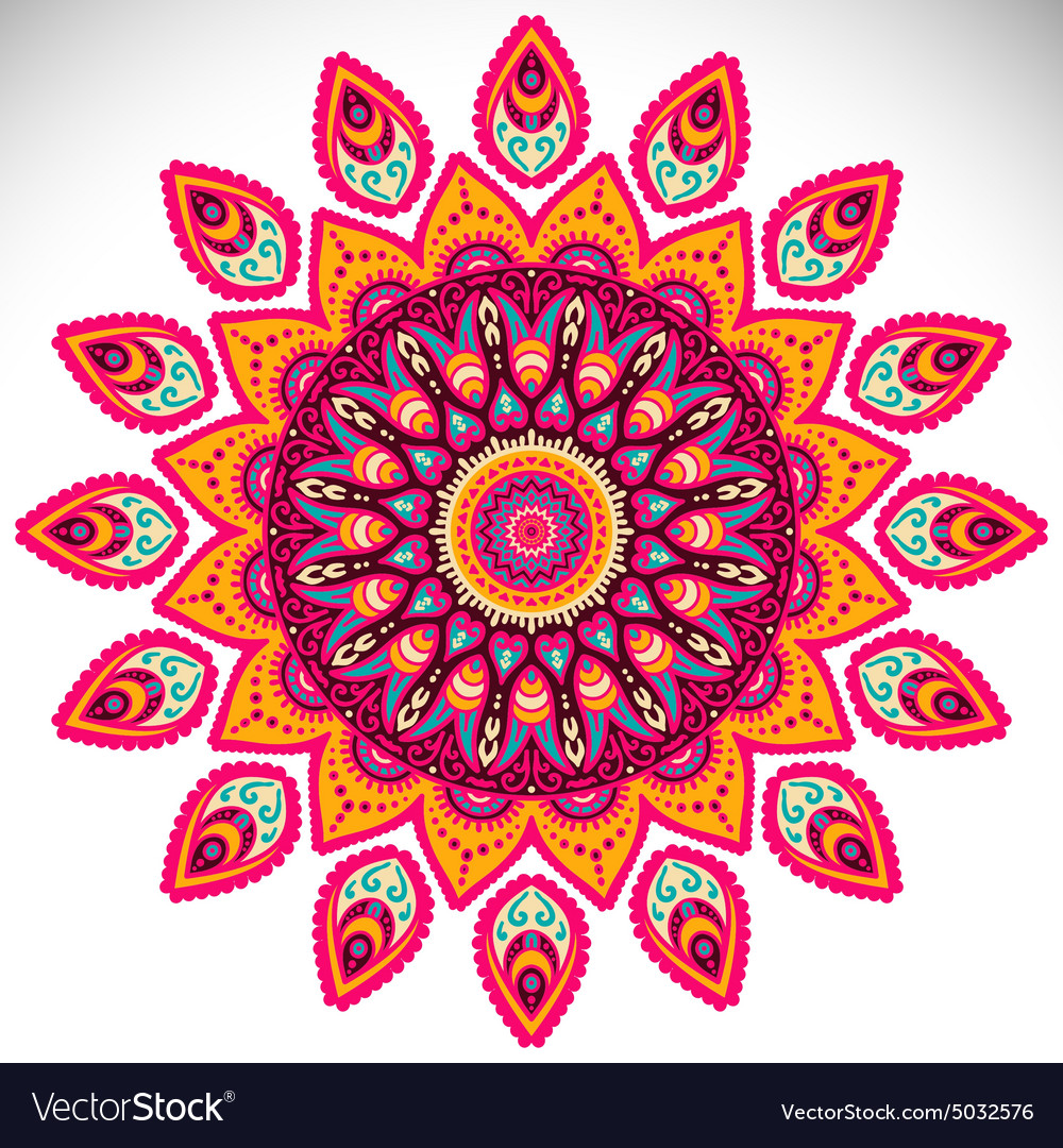 Mandala Royalty Free Vector Image - VectorStock