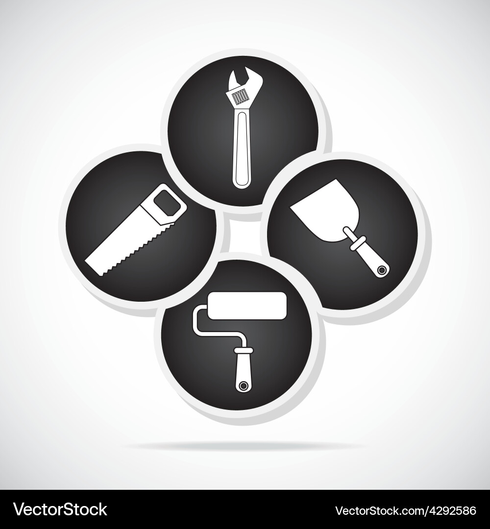 Construction infographic Royalty Free Vector Image
