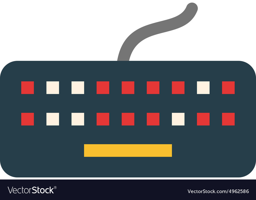 Keyboard Royalty Free Vector Image - VectorStock