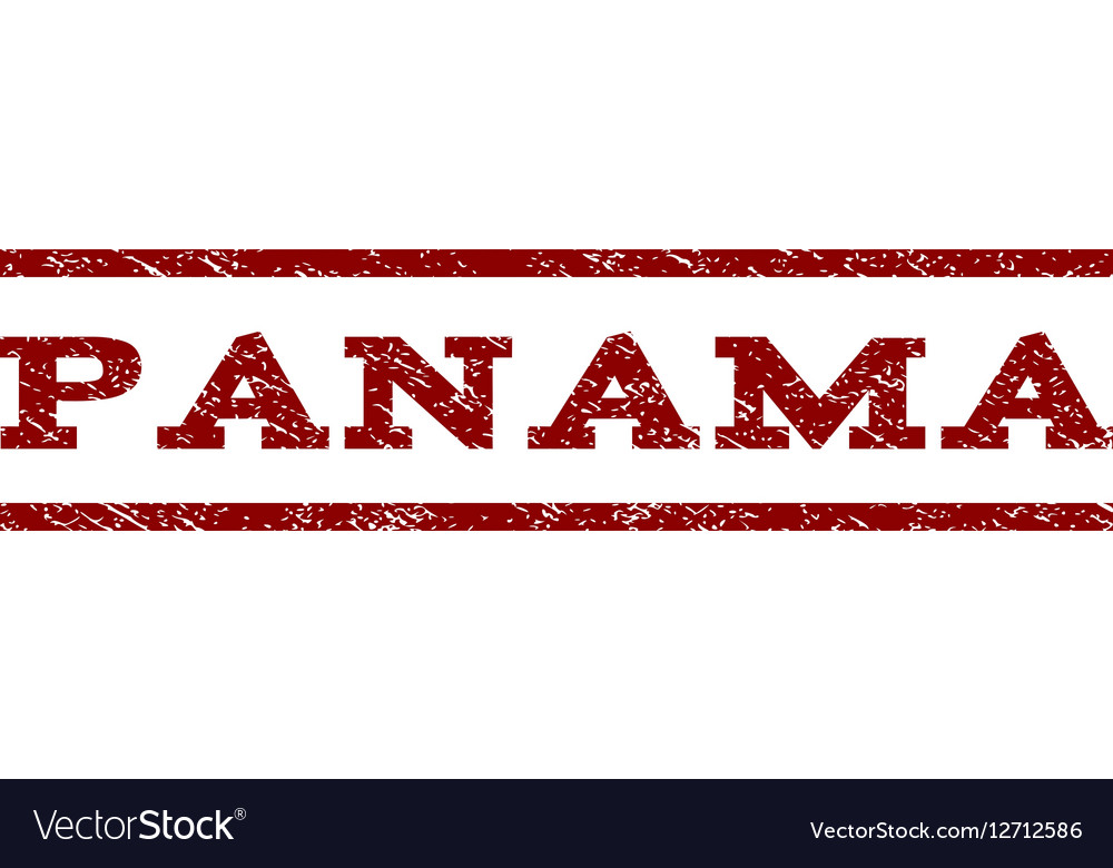 Panama watermark stamp Royalty Free Vector Image