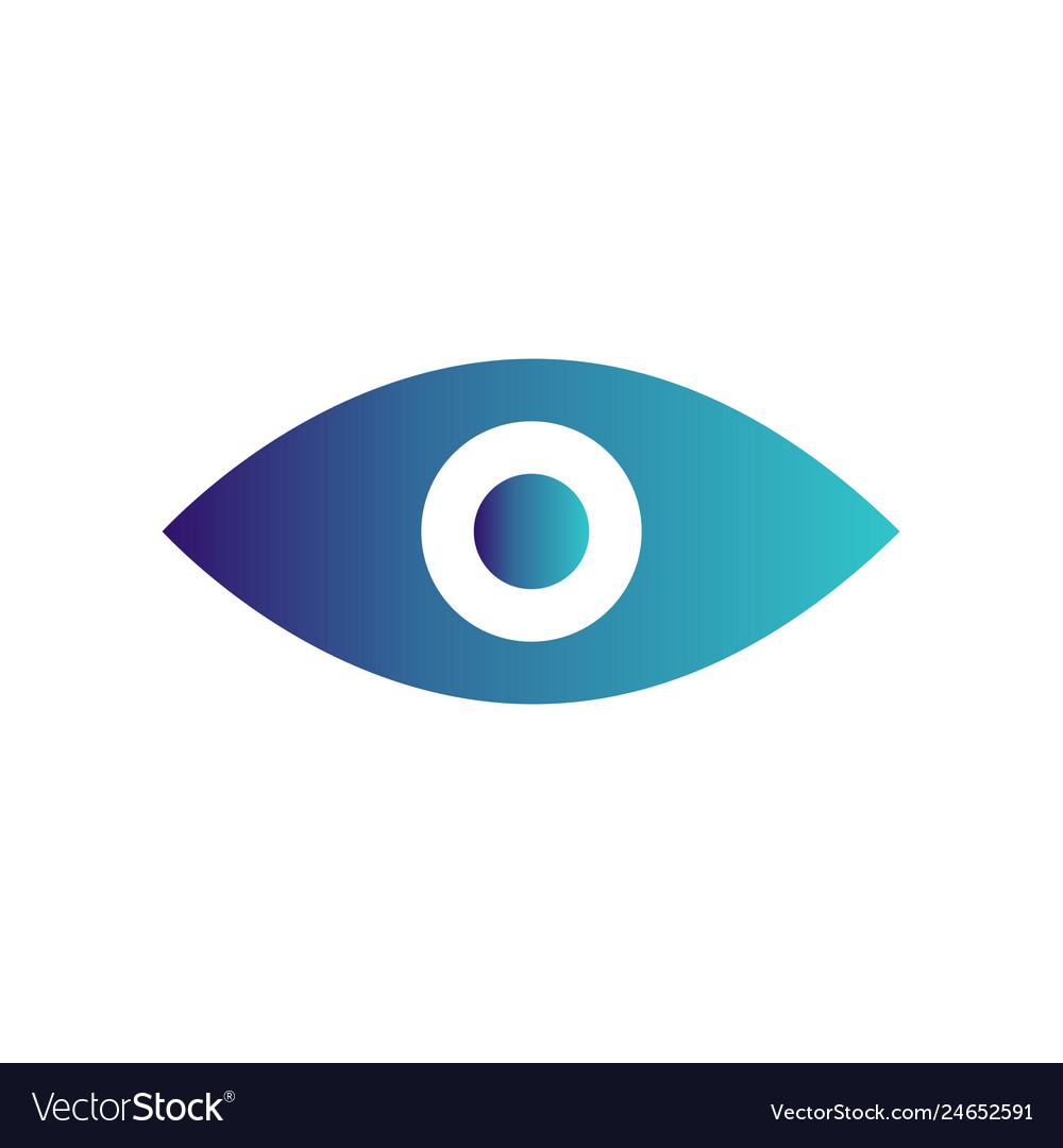 Eye icon Royalty Free Vector Image - VectorStock