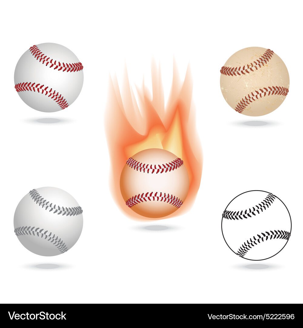 Baseball Royalty Free Vector Image - VectorStock