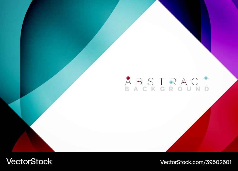 Minimal background abstract square shape Vector Image