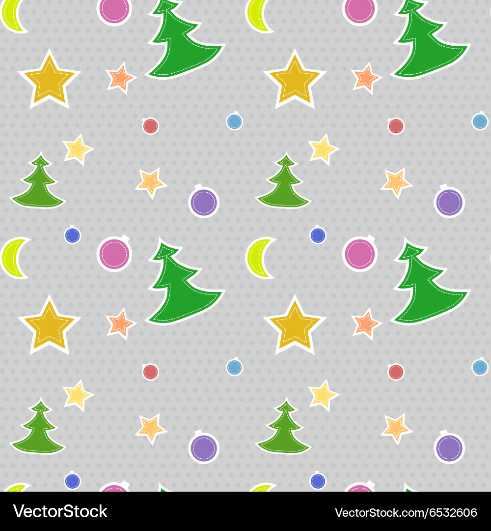 Seamless pattern christmas Royalty Free Vector Image