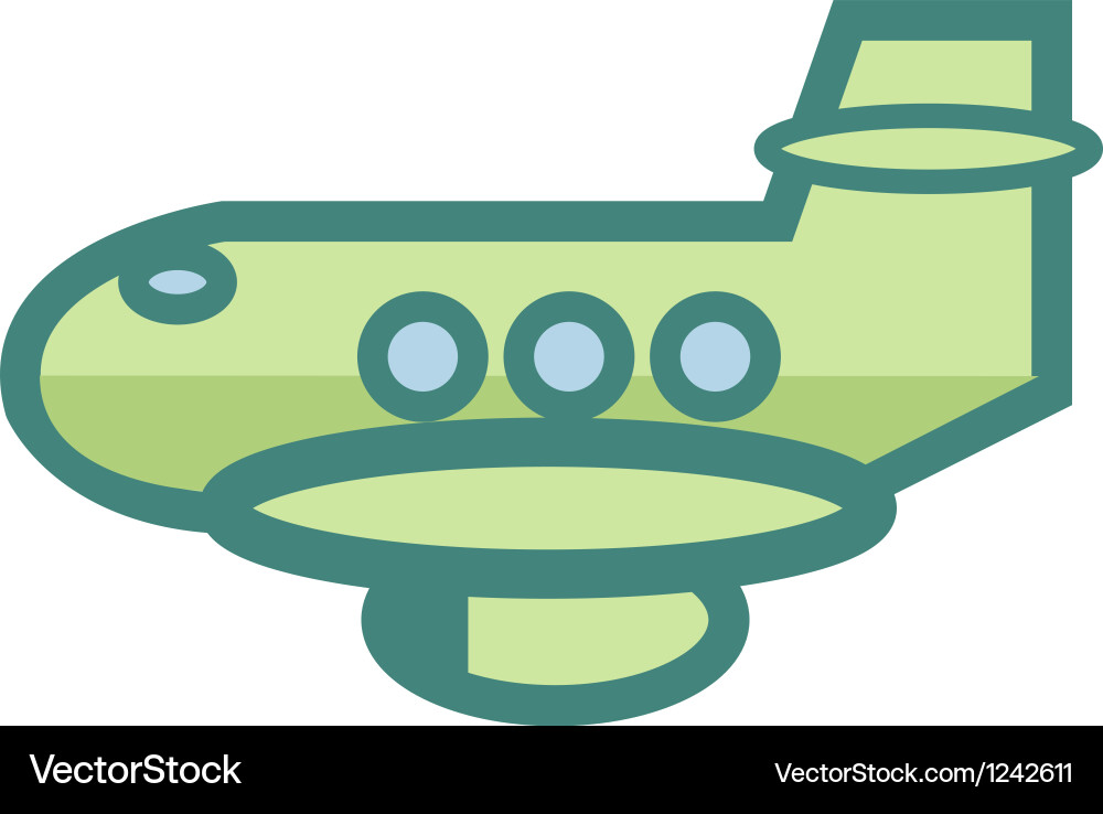 Plane Royalty Free Vector Image - VectorStock