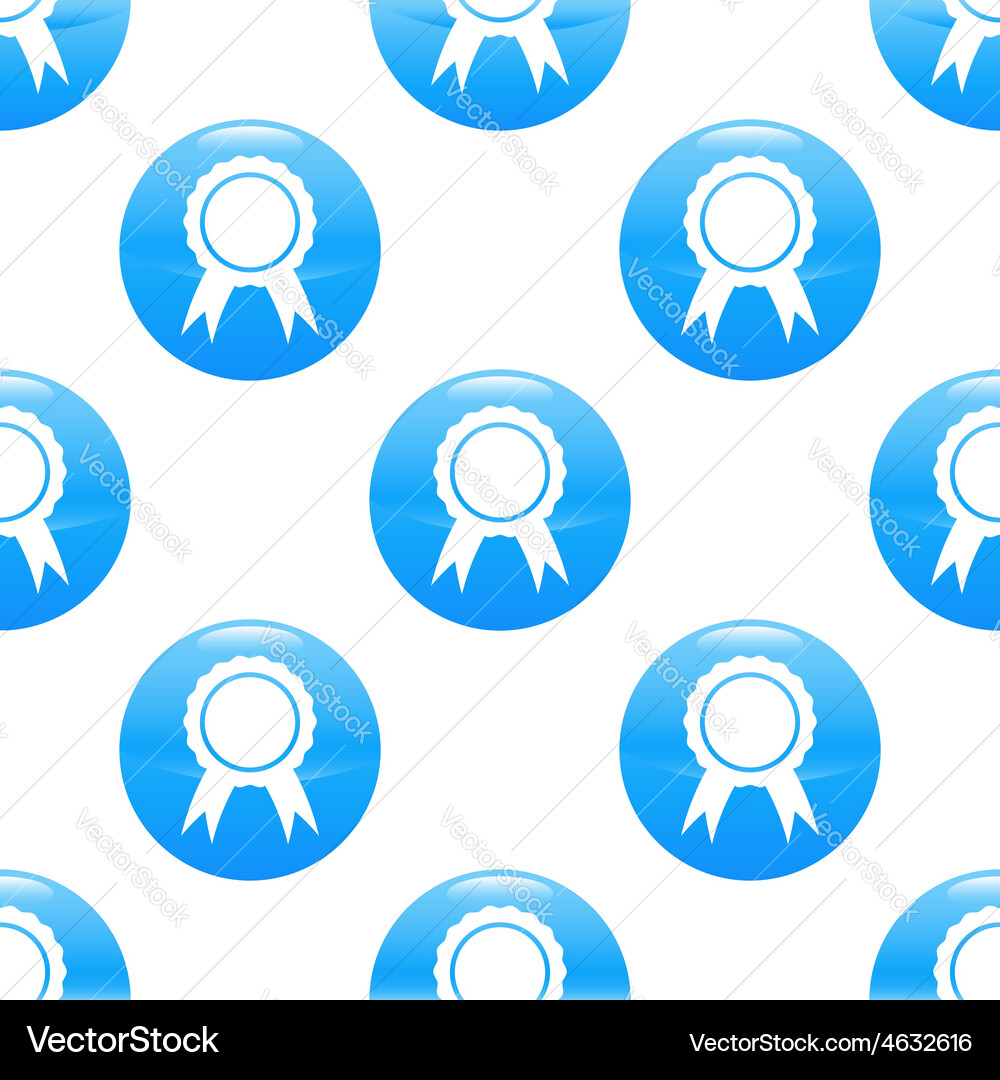 Award sign pattern Royalty Free Vector Image - VectorStock