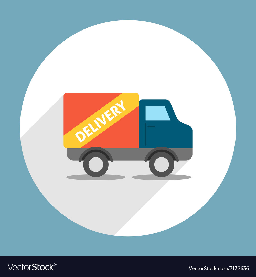 Delivery truck icon Royalty Free Vector Image - VectorStock