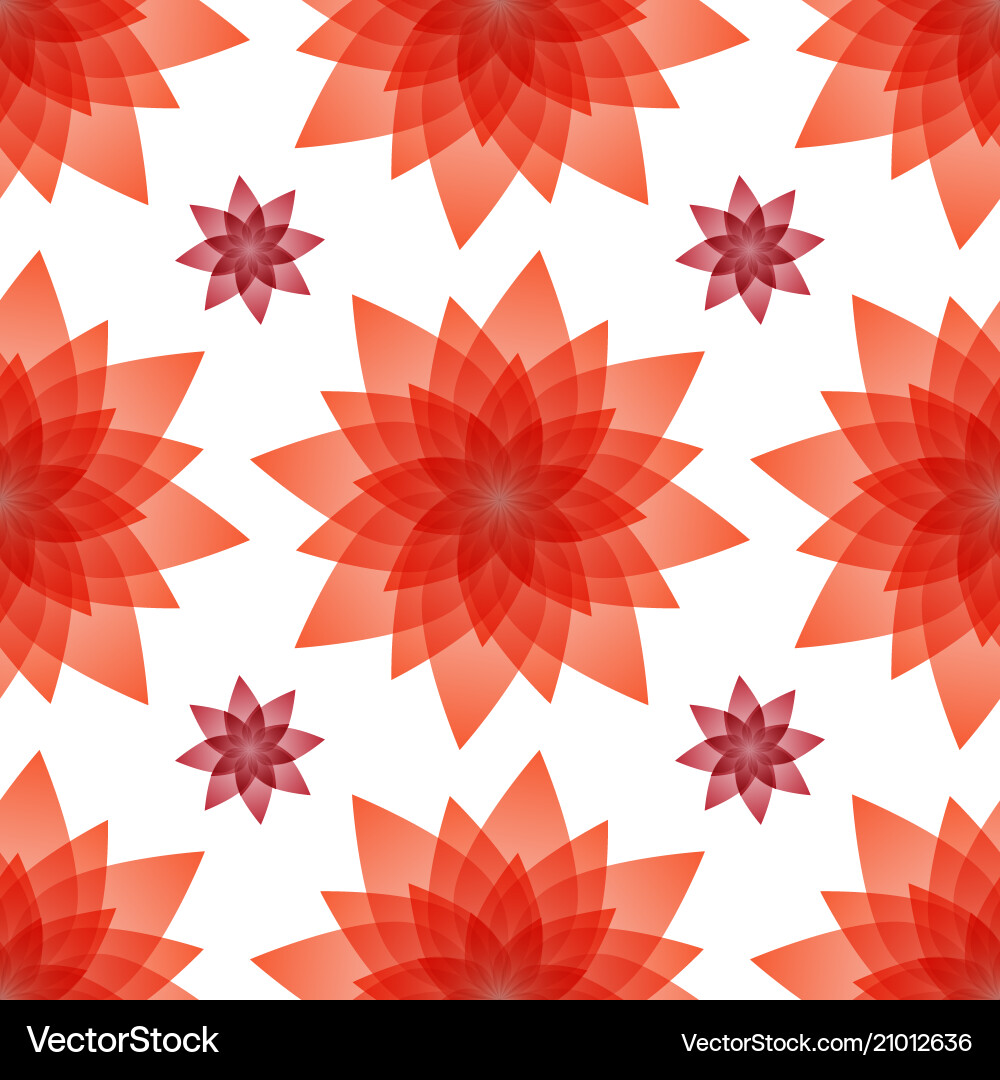 Floral seamless pattern background Royalty Free Vector Image