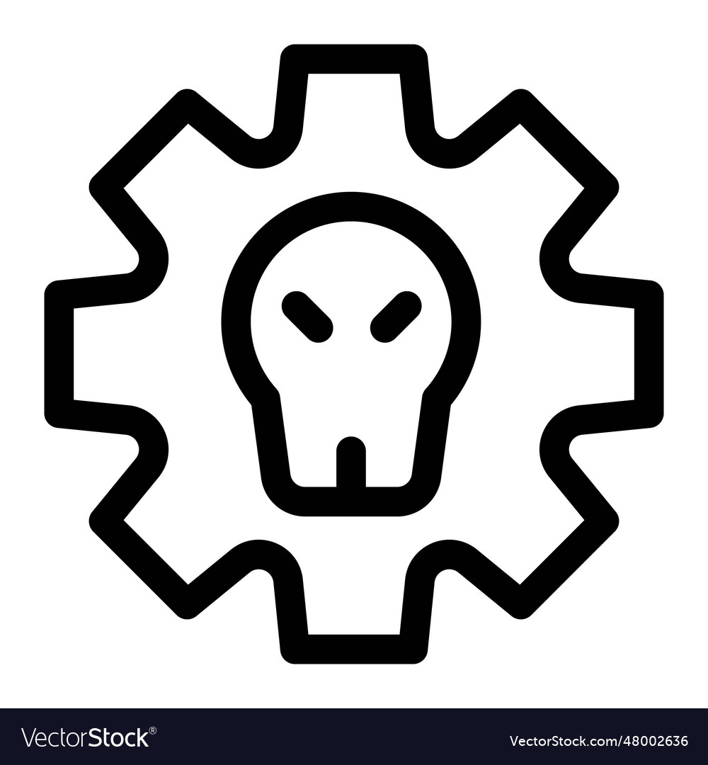 Hacking an act of intervening programming Vector Image