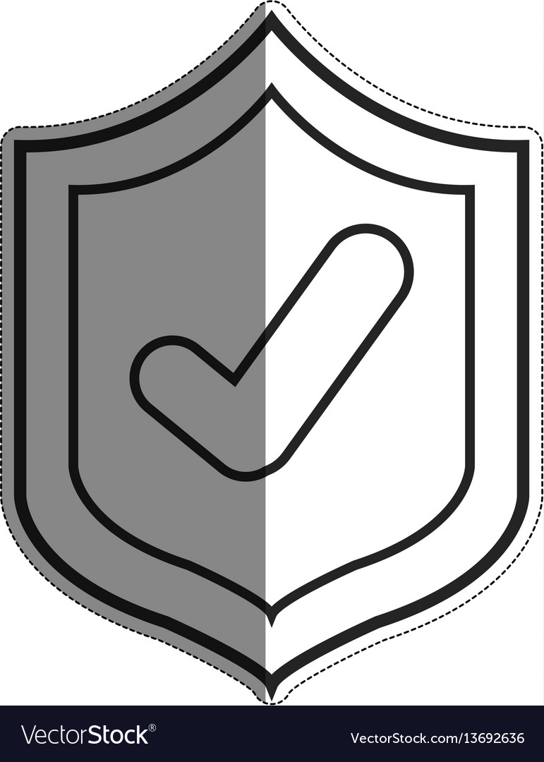 Shield with check mark icon