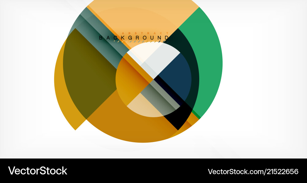 Circle abstract background Royalty Free Vector Image