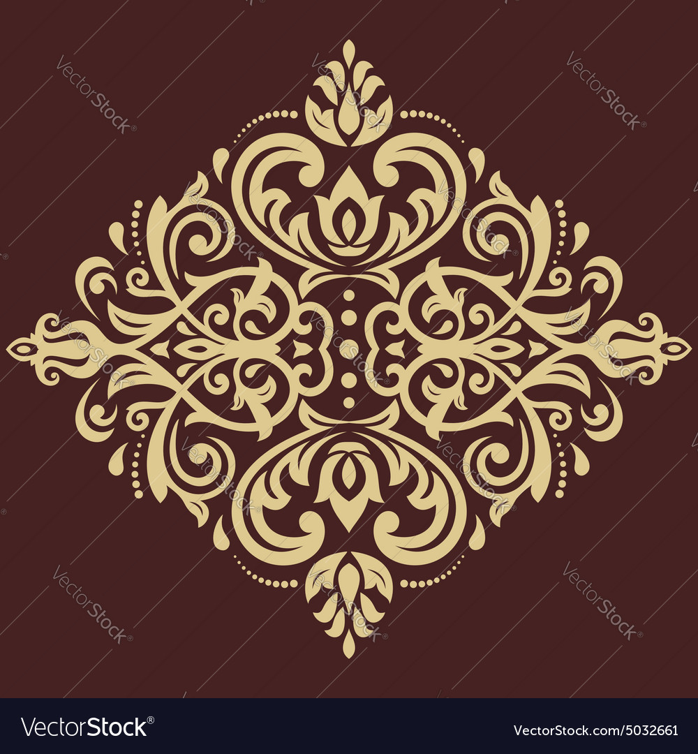 Orient abstract pattern Royalty Free Vector Image