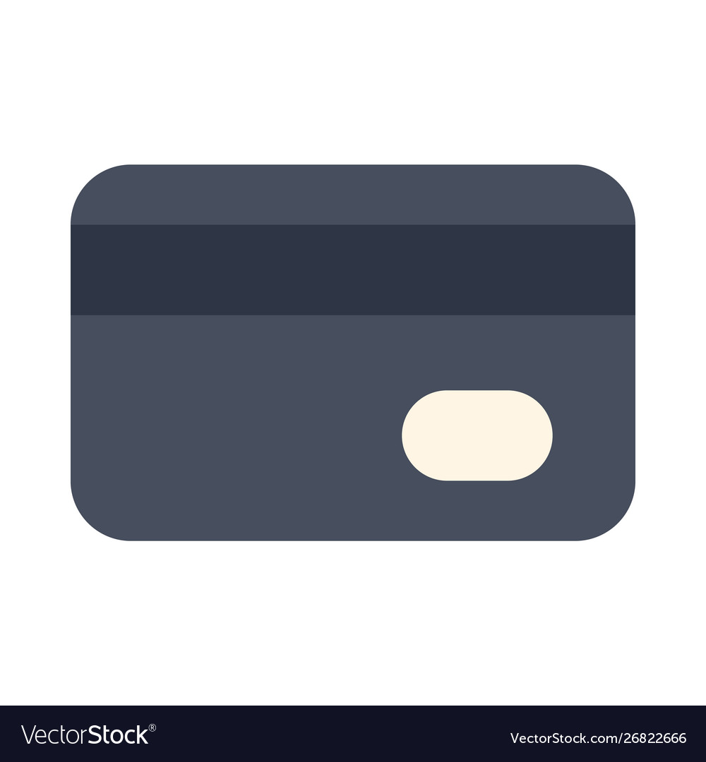 Credit card icon Royalty Free Vector Image - VectorStock