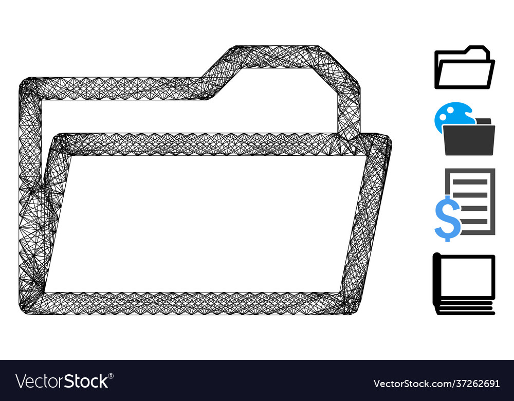 Network open folder mesh