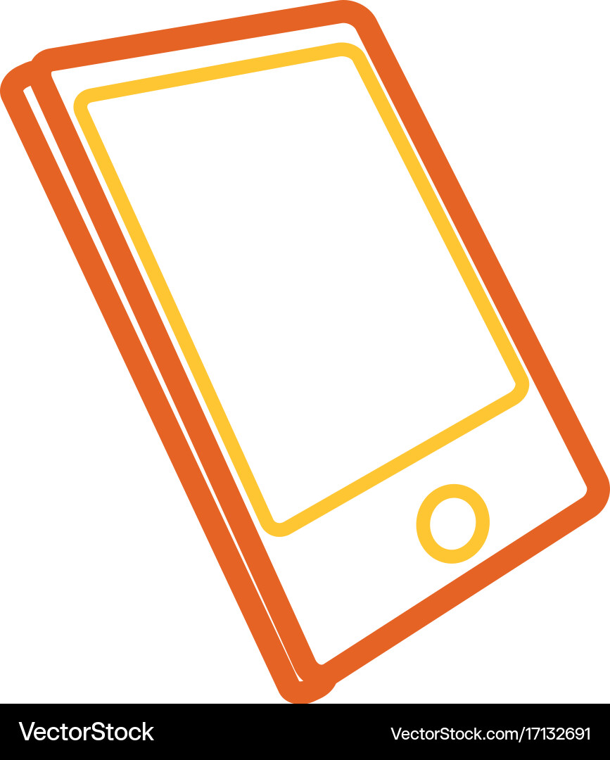 Smartphone device icon Royalty Free Vector Image