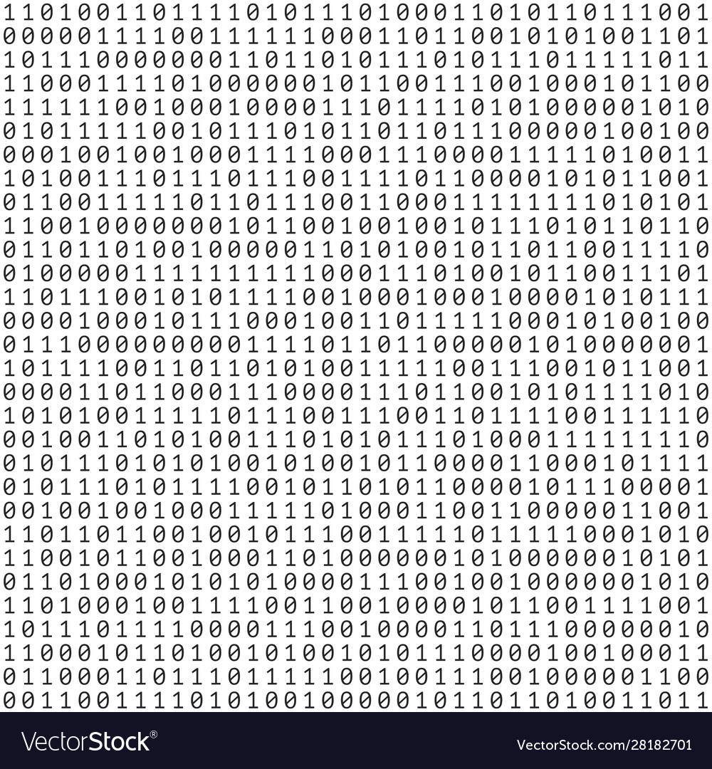 Abstract binary code background Royalty Free Vector Image