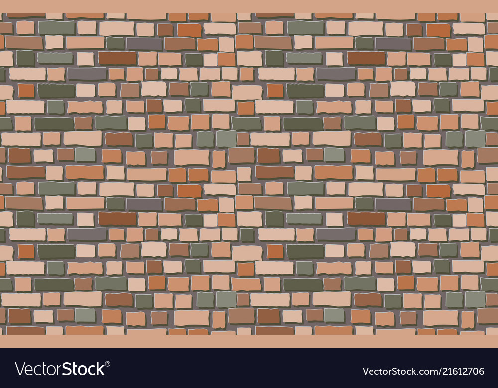 Old Brick Wall Background Royalty Free Vector Image Old Brick Wall Background Vector Image