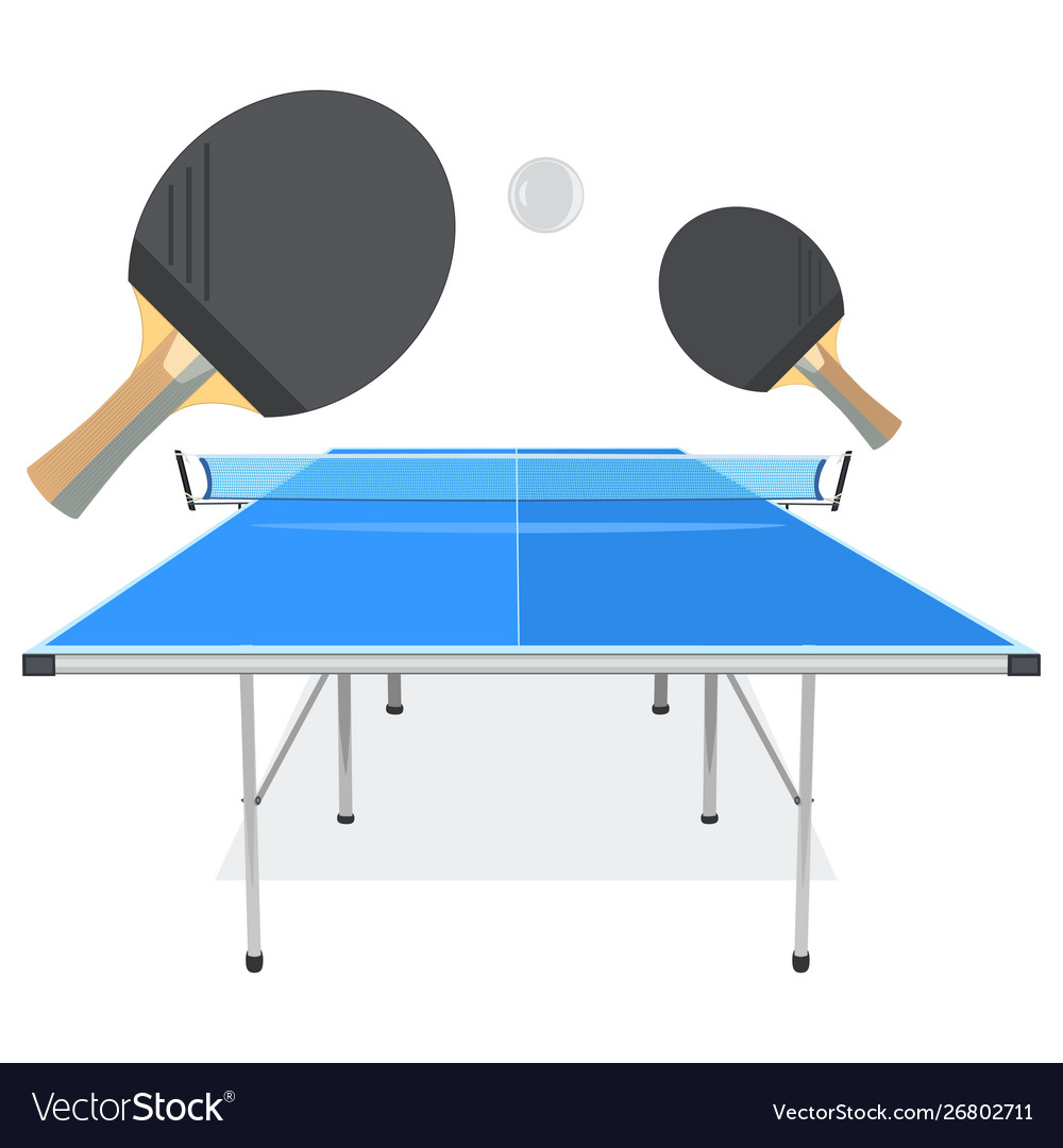 Ping pong game Royalty Free Vector Image - VectorStock