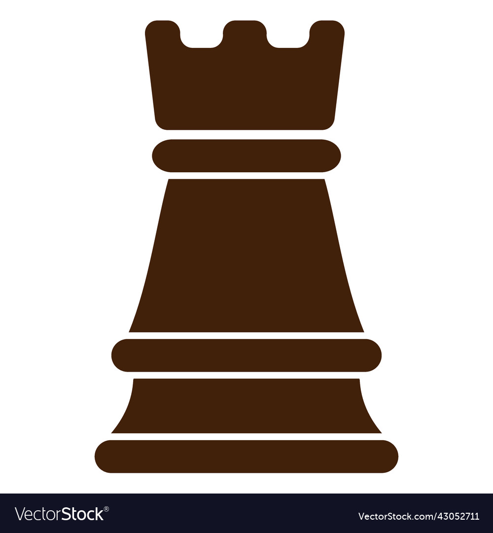 Chess rooks Royalty Free Vector Image - VectorStock